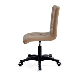 Cadeira de Escritório Eiffel Gomos Base Giratória Preta | Office - Nude - 5