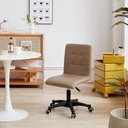 Ver imagem 3 de Cadeira de Escritório Eiffel Gomos Base Giratória Preta | Office - Nude