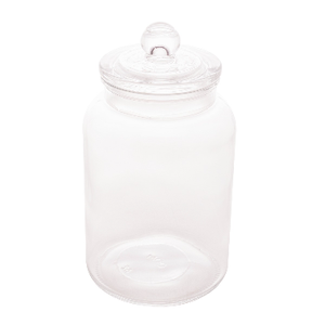 Porta Mantimento de Vidro com Tampa Arena Hermetica 1,6l - Lyor
