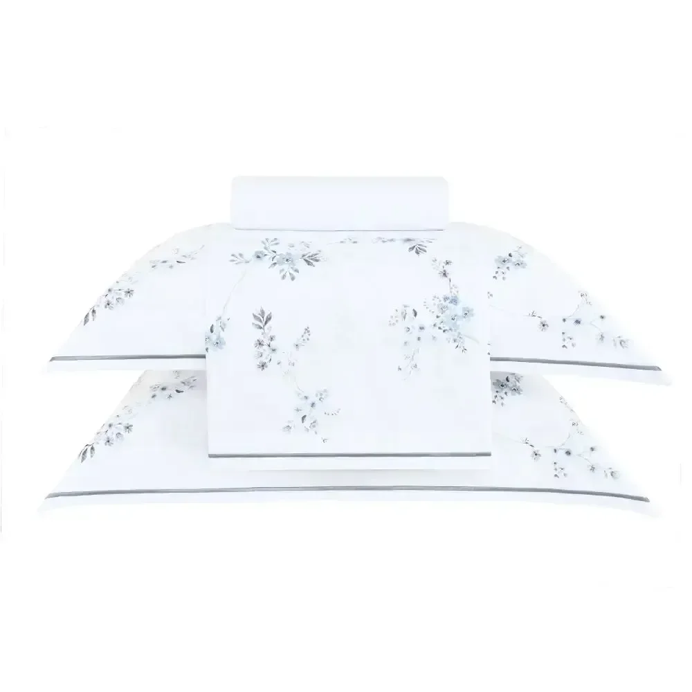 Jogo Cama Queen Buddemeyer 200 Fios Gran Percalle Louise