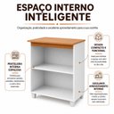 Ver imagem 7 de Balcão para Cozinha 2 Portas com Tampo em MDF Fox Espresso Móveis