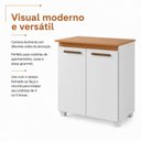 Ver mais imagens de Balcão para Cozinha 2 Portas com Tampo em MDF Fox Espresso Móveis