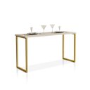 Ver imagem 2 de Mesa de Jantar Industrial 120x45cm para 2 Lugares Klm Móveis