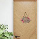 Ver imagem 4 de Placa de Porta Decoração Flores Frases Quarto Sala