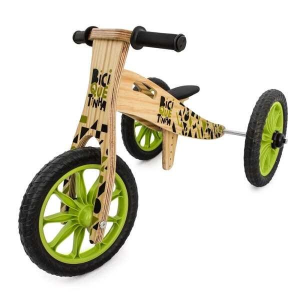 Triciclo 2 em 1 (vira bicicleta de Equilíbrio) Florestinha - 2