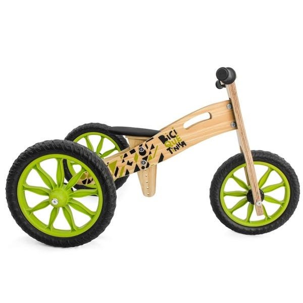 Triciclo 2 em 1 (vira bicicleta de Equilíbrio) Florestinha - 3