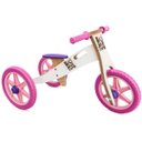 Ver imagem 1 de Triciclo 2 em 1 (vira bicicleta de Equilíbrio) Neve Rosa