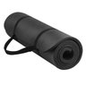 Tapete Yoga Preto em NBR 8mm com Alças - 1