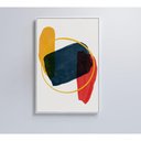 Ver imagem 1 de Quadro Artes Em Círculos 40x60 Cm Tecido Canvas