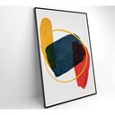 Ver imagem 5 de Quadro Artes Em Círculos 40x60 Cm Tecido Canvas