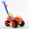 Quadriciclo Bebe Carrinho Infantil com Empurrador Reforçado - Vermelho - 3