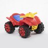 Quadriciclo Bebe Carrinho Infantil com Empurrador Reforçado - Vermelho - 2