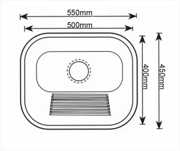 Kit Tanque Inox Guimmis + Cuba De Embutir Escovado - 3