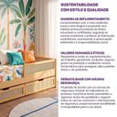 Ver imagem 7 de Cama Solteiro Madeira Maciça com Grades de Proteção e Gavetas Magna Kids Casatema MadeiraOriginals Madeiraoriginal