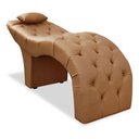 Ver imagem 2 de Maca Luxo em Courino Capitone Marrom para Clinica de Estética Bz Home Decor