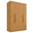 Ver imagem 2 de Guarda Roupa Solteiro Monte Nobre 4 Portas 4 Gavetas MDF Naturalle Framar