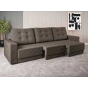 Ver imagem 1 de Sofá Retrátil 4 Lugares 2,20M Boston - At.Home