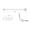 Ver imagem 2 de Kit Instalação P/ Bacia C/ Caixa Fixação Lateral Cromado 1201.c.kit.pcd