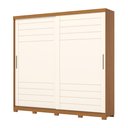 Ver imagem 1 de Guarda Roupa Casal Cayman 2 Portas 6 Gavetas com Pés D337 Cinamomo Off White - Henn