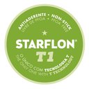 Ver imagem 4 de Frigideira De Alumínio Starflon Max Tramontina Paris 18cm + Espátula Vermelha