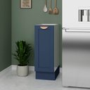Ver imagem 1 de Balcão Planejado 1 Porta 30cm sem Tampo Arizona CabeCasa MadeiraOriginals Azul/Branco