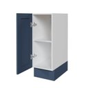 Ver imagem 7 de Balcão Planejado 1 Porta 30cm sem Tampo Arizona CabeCasa MadeiraOriginals Azul/Branco