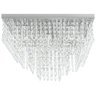 Lustre de Cristal Acrilico Dreamcrillic 40x40 Magnifico - 3