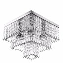 Ver imagem 1 de Lustre de Cristal Acrilico Sweetcrillic 30x30 Perfeito!