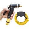 Kit Mangueira de Jardim 30 Metros Flexível E Esguicho Pistola Com Suporte - 1