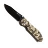 Canivete Snap fabricado pela NTK Tático com pintura em camuflado - 1