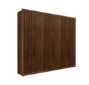 Ver imagem 1 de Guarda Roupa 6 Portas Mdf Anápolis Ripado - Móveis Valverde