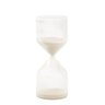 Ampulheta em Vidro Areia Bege 30 Minutos - 1