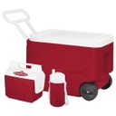 Ver imagem 1 de Caixa térmica Igloo 36 litros acompanha jarra e um mini cooler Wheelie Cool 38 QT