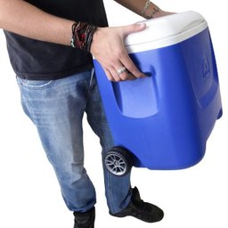 Caixa térmica Igloo 26 litros com rodas e alça telescópica Island Breeze 28 QT Roller - 3