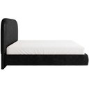 Ver mais imagens de Cama Queen Flutuante com Cabeceira 160cm Aura W01 Couríssimo Preto - Lyam Decor