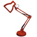Ver imagem 2 de Luminária de Mesa Abajur Desk Vermelho com Led para Leitura, Quartos, Escritório e Escrivaninhas 3d