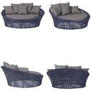 Ver imagem 5 de Chaise Hungria Alumínio Pintura Fendi Corda Náutica E11 Trama Original