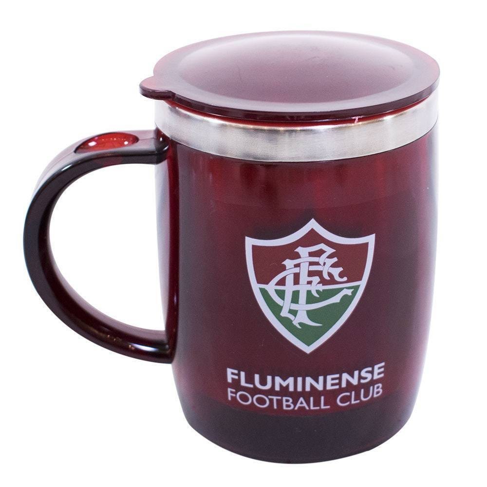 Caneca Térmica com Tampa 450ml - Fluminense