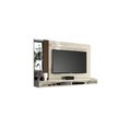 Ver imagem 1 de Painel Paris para Tv de até 55 Polegadas com Nichos e Prateleiras - Vianossa: Off White/naturale