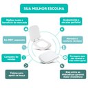 Ver imagem 4 de Assento Sanitário Tampa de Vaso Branco Mdf Laqueado El Misti para Bacia Icasa