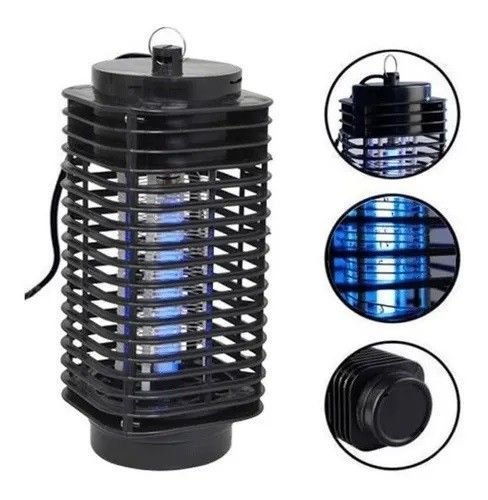 Armadilha Mata Mosquito Pega Inseto Led Luz Choque Eletrico Bivolt - 3