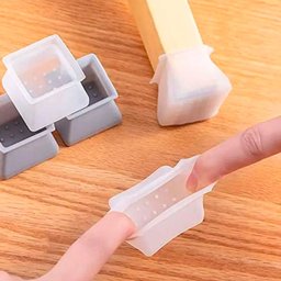 Kit 4 Protetor Pé Cadeira Anti Risco Anti Ruídos de Silicone - 4