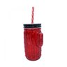Copo Vidro Vermelho Cactos 450ml - 2