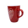 Caneca Porcelana Vermelha Coração 310ml - 2