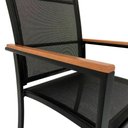 Ver imagem 3 de Jogo de Mesa Jardim Piscina 4 Cadeiras Alumínio + Ombrelone