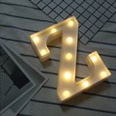 Ver imagem 1 de Luminária Led Letra Z - Branca