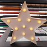 Luminária Led Estrela - Branca - 2