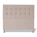 Ver imagem 2 de Cabeceira de Cama Box Cristal Queen 160 Cm Botão Strass Suede Porcelana do Lar Móveis