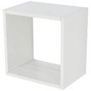 Ver imagem 2 de Nicho decorativo Flutuante em MDP 45X45X15 CMS NB-15-4545:Branco