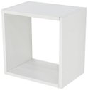 Ver imagem 2 de Nicho decorativo Flutuante em MDP 45X45X15 CMS NB-15-4545:Branco